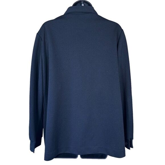 Vintage Women’s Black Casual Polyester Blazer - Picture 3 of 6